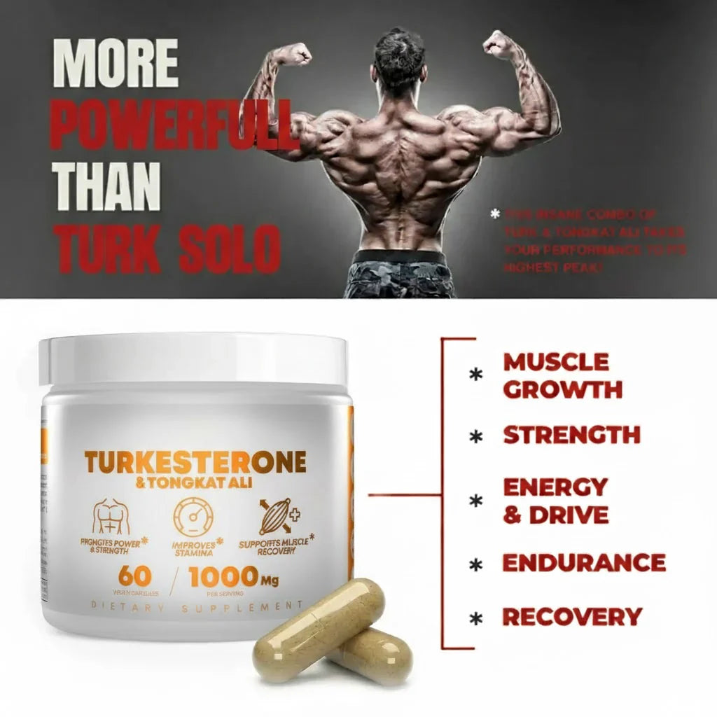 Tongkat Ali + Turkesterone: For Peak Performance