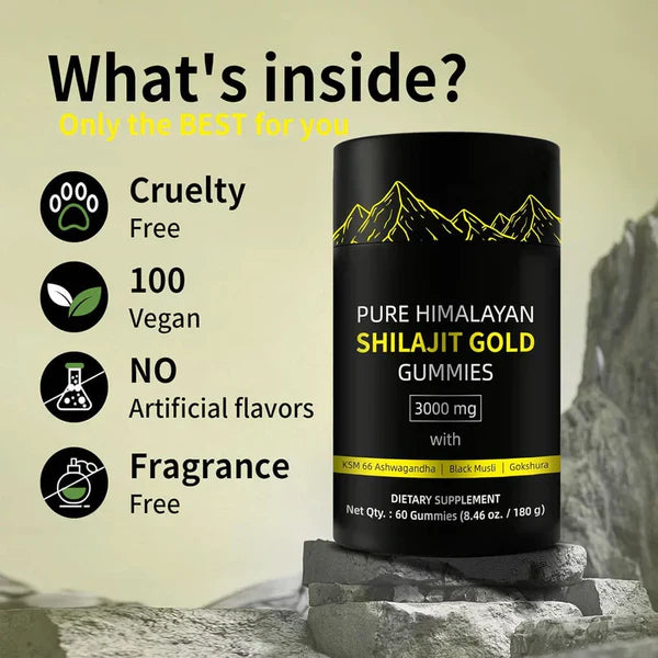 Pure Himalayan Shilajit Gold Gummies (LIMITED TIME OFFER)