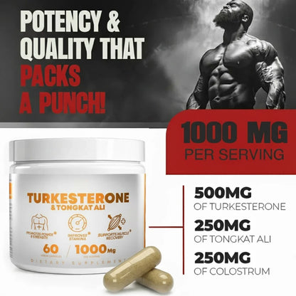 Tongkat Ali + Turkesterone: For Peak Performance